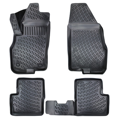 Set covorase auto cauciuc umbrella pentru fiat punto evo 2010-