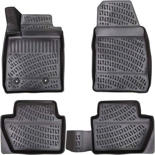 Set covorase auto cauciuc tip tavita pentru ford ecosport ii 2012-