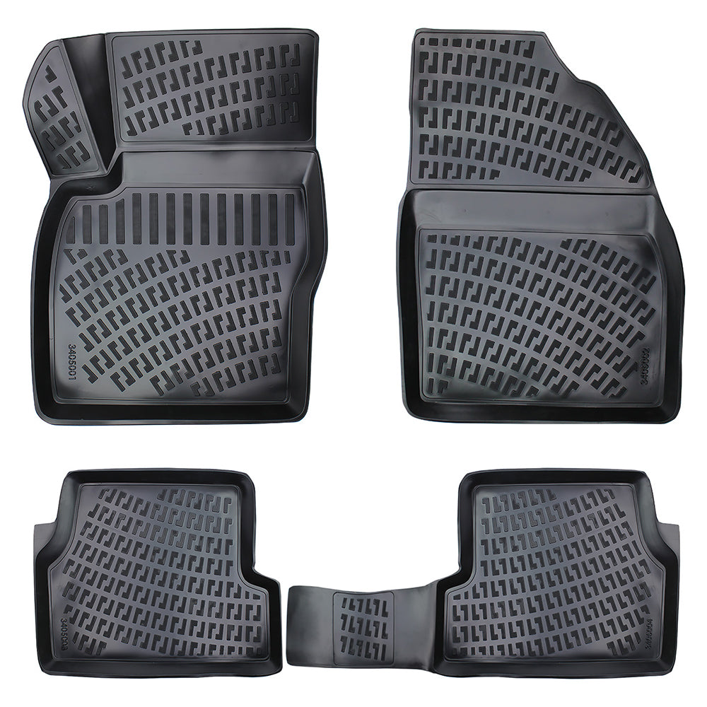Set covorase auto cauciuc tip tavita pentru ford focus ii 2004-2011