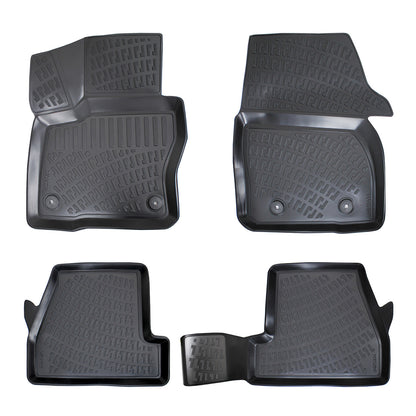 Set covorase auto cauciuc tip tavita pentru ford focus iii 2011-2014