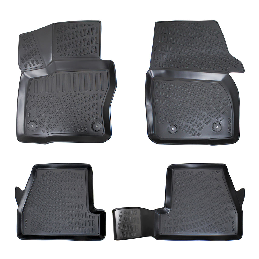 Set covorase auto cauciuc tip tavita pentru ford focus iii facelift 2014-2018