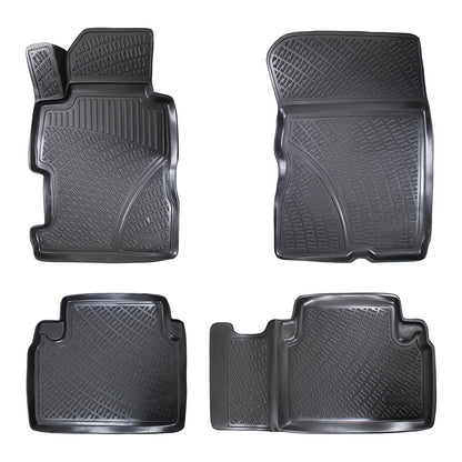 Set covorase auto cauciuc tip tavita pentru honda civic sedan viii 2005-2011