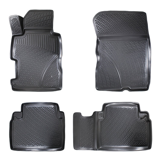 Set covorase auto cauciuc tip tavita pentru honda civic sedan viii 2005-2011