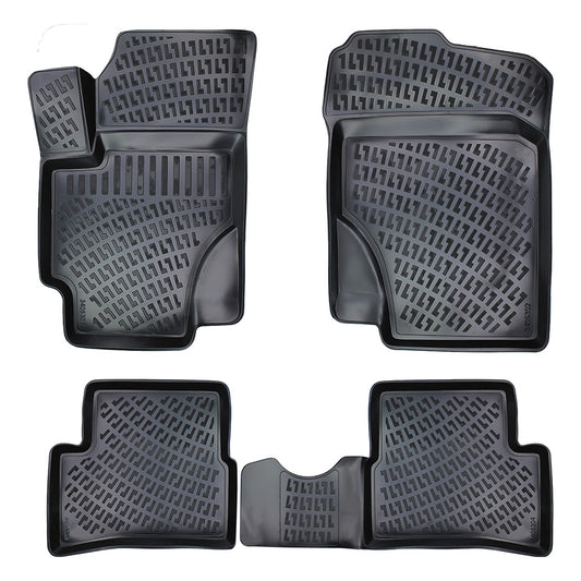 Set covorase auto cauciuc tip tavita pentru hyundai accent iii 2005-2011