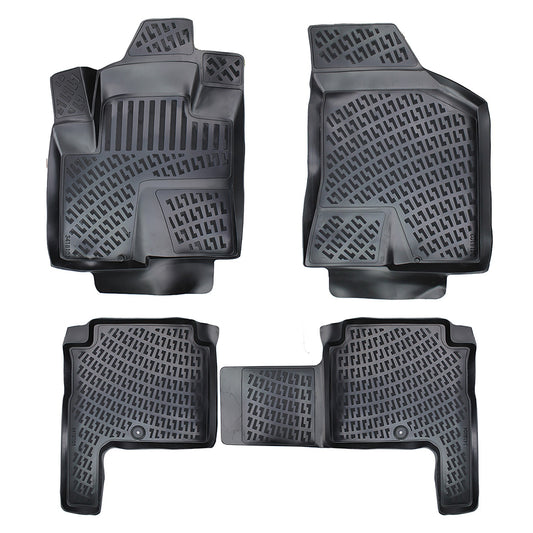 Set covorase auto cauciuc tip tavita pentru hyundai santa fe ii 2006-2012