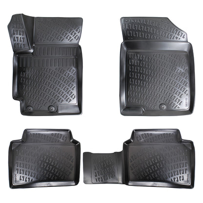 Set covorase auto cauciuc tip tavita pentru kia rio iv hb 2017-