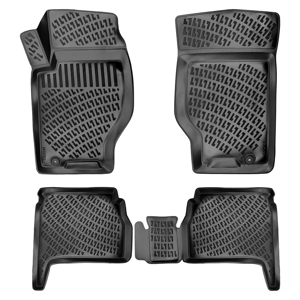 Set covorase auto cauciuc tip tavita pentru kia sorento i 2002-2009