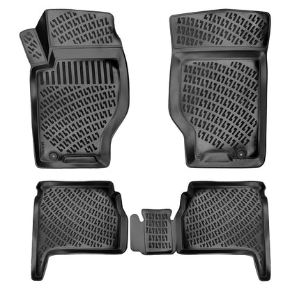 Set covorase auto cauciuc tip tavita pentru kia sorento i 2002-2009