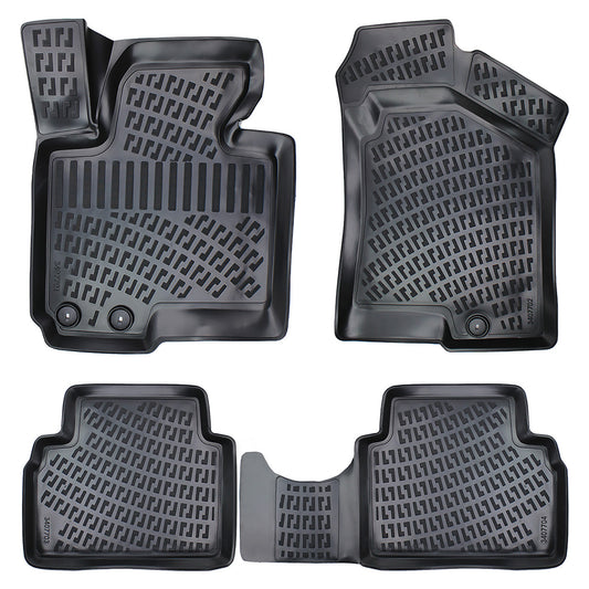 Set covorase auto cauciuc tip tavita pentru kia sportage iii 2010-2015