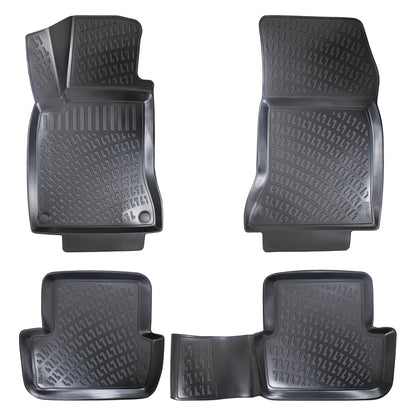 Set covorase auto cauciuc tip tavita pentru mercedes a class w176 2013-2018