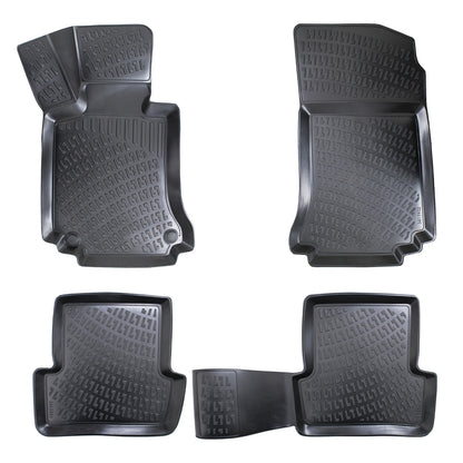 Set covorase auto cauciuc tip tavita pentru mercedes c class w204 2007-2014
