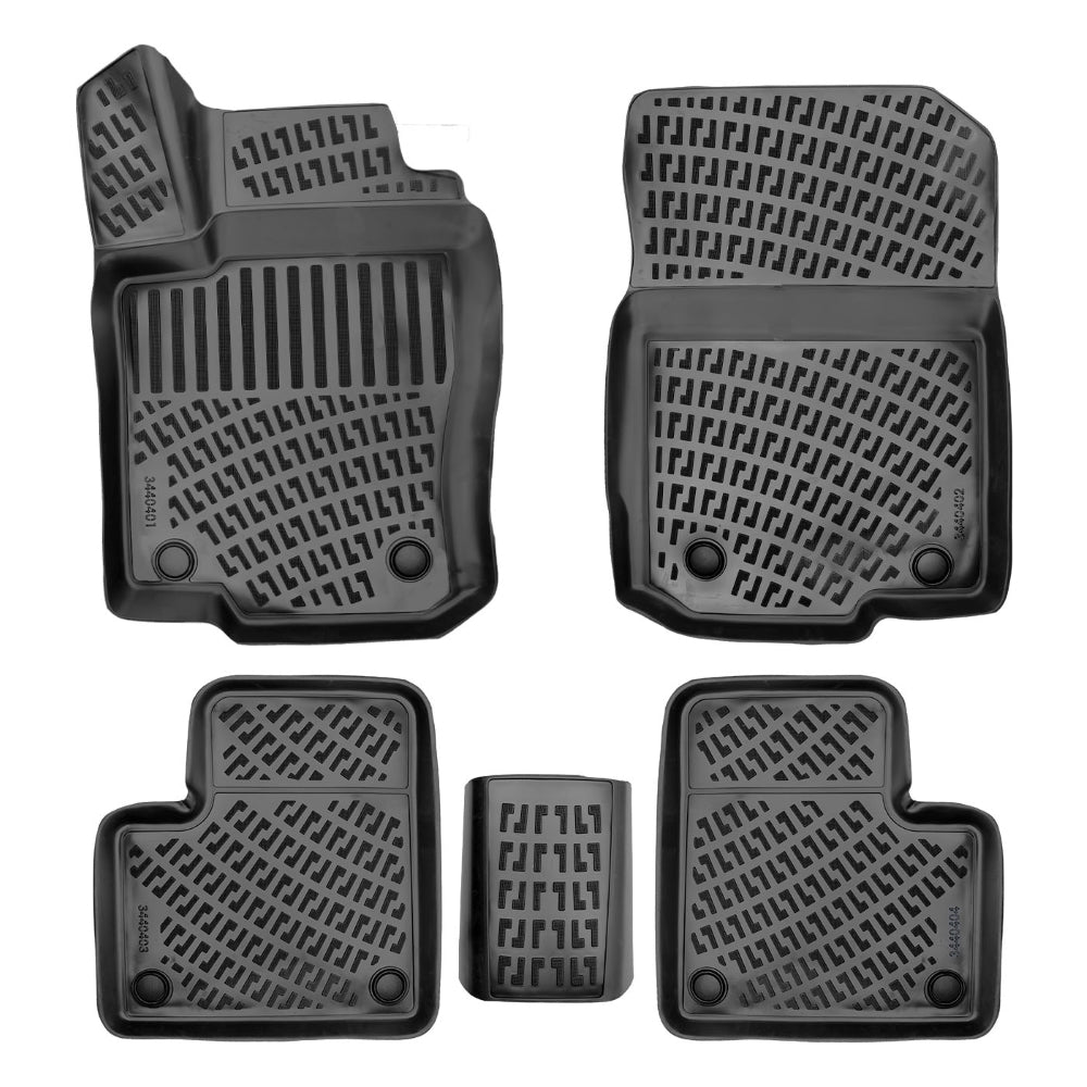 Set covorase auto cauciuc tip tavita pentru mercedes gle w166 2015-2019