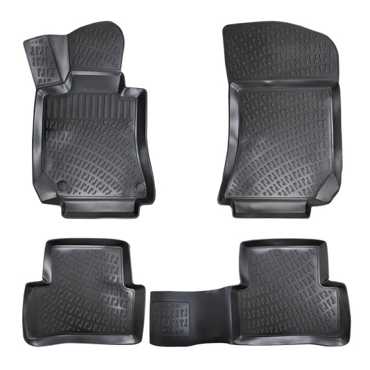 Set covorase auto cauciuc tip tavita pentru mercedes e class w212 2010-2016