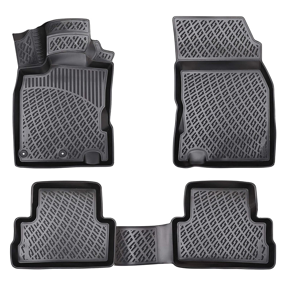 Set covorase auto cauciuc tip tavita pentru nissan qashqai ii (j11) 2013-2021