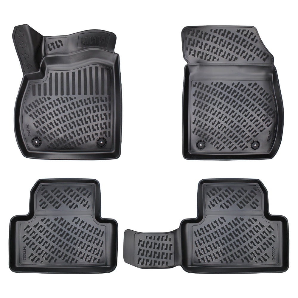 Set covorase auto cauciuc tip tavita pentru opel zafira tourer c 2011-2019