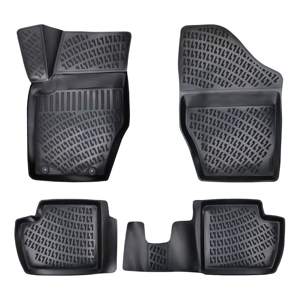 Set covorase auto cauciuc tip tavita pentru peugeot 308 i 2008-2013