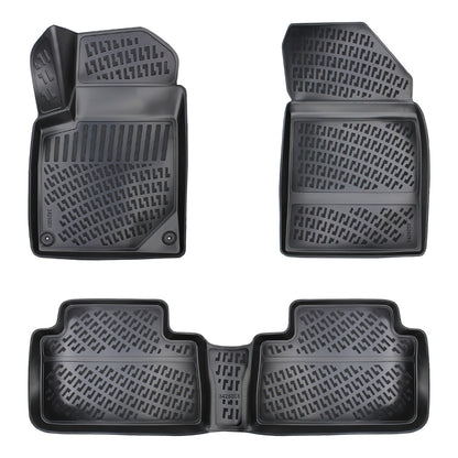 Set covorase auto cauciuc tip tavita pentru peugeot 407 2003-2010