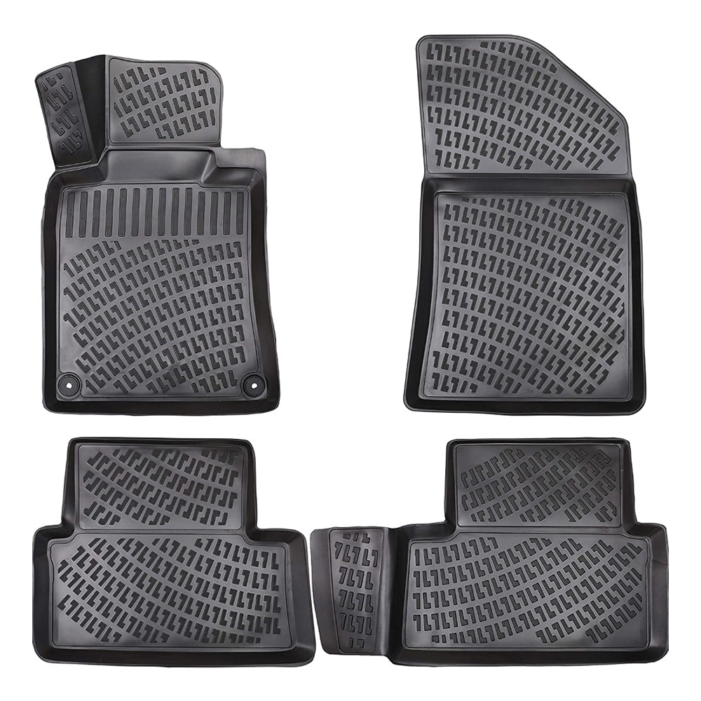 Set covorase auto cauciuc tip tavita pentru peugeot 508 i 2010-2018