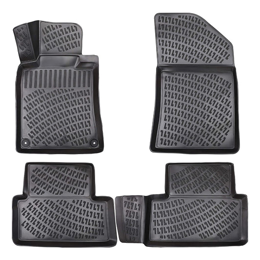 Set covorase auto cauciuc tip tavita pentru peugeot 508 i 2010-2018