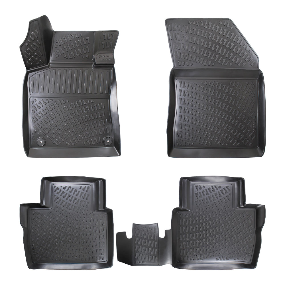 Set covorase auto cauciuc tip tavita pentru peugeot 508 ii 2018-
