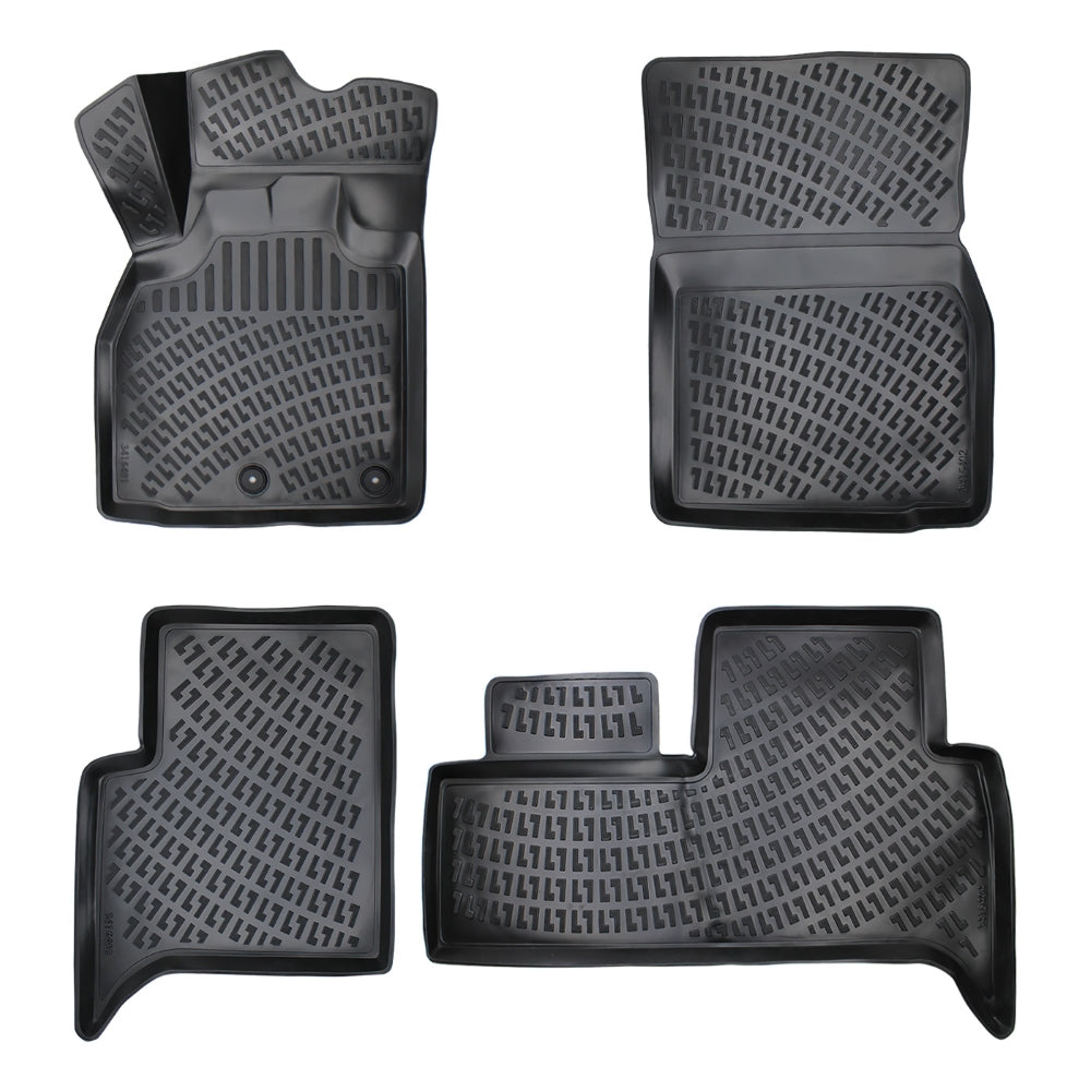 Set covorase auto cauciuc tip tavita pentru renault scenic ii 2003-2009