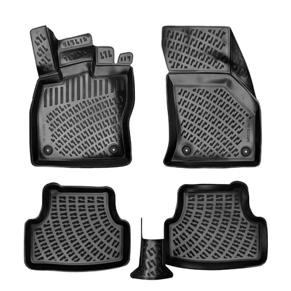 Set covorase auto cauciuc tip tavita pentru seat ateca 2016-
