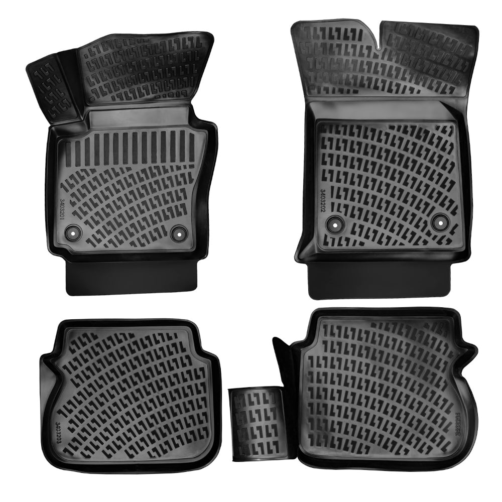 Set covorase auto cauciuc tip tavita pentru vw caddy iii 2004-2020