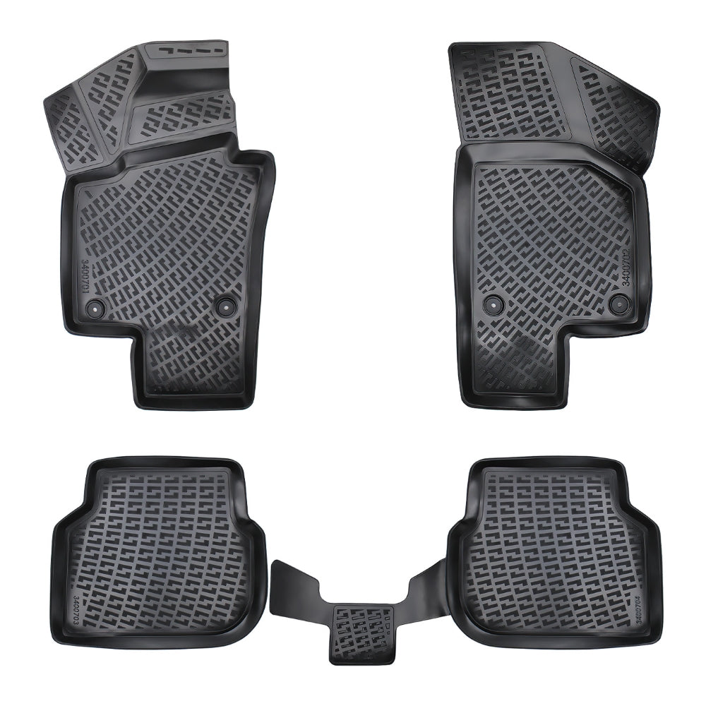 Set covorase auto cauciuc tip tavita pentru vw jetta vi (a6) 2011-2018