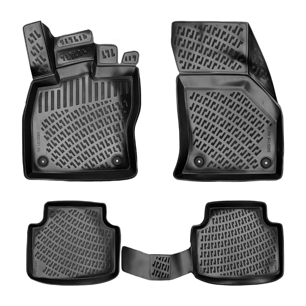 Set covorase auto cauciuc tip tavita pentru vw passat b8 2015-2023