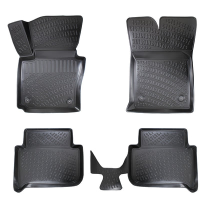 Set covorase auto cauciuc tip tavita pentru vw touran i (1t) 2003-2014