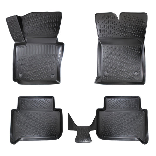 Set covorase auto cauciuc tip tavita pentru vw touran i (1t) 2003-2014