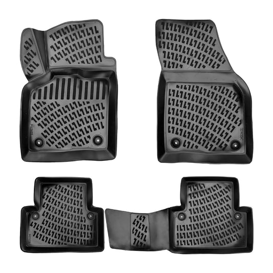 Set covorase auto cauciuc tip tavita pentru volvo s40 ii 2004-2012