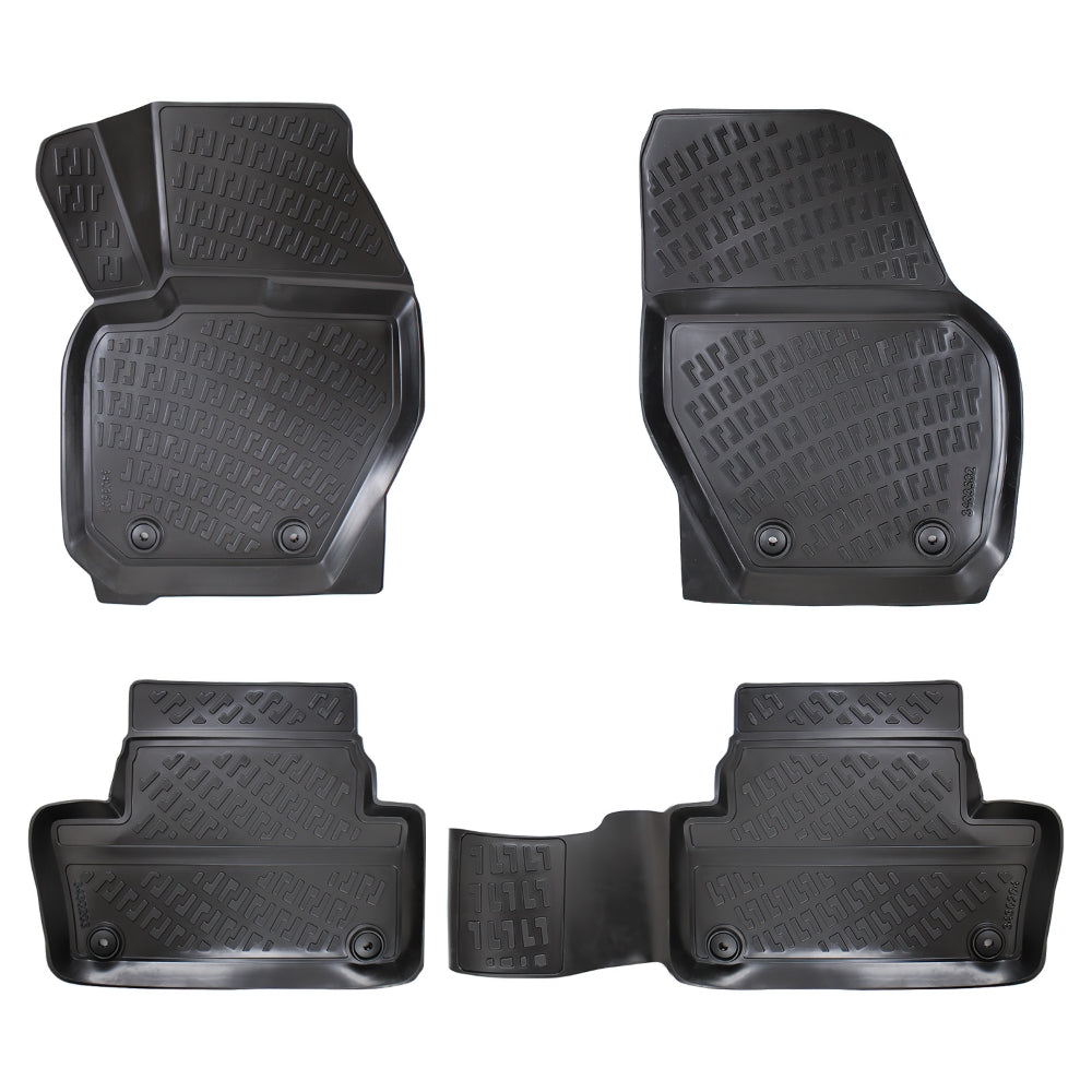 Set covorase auto cauciuc tip tavita pentru volvo xc-60 i 2008-2017