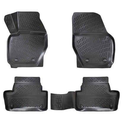 Set covorase auto cauciuc tip tavita pentru volvo xc-60 i 2008-2017