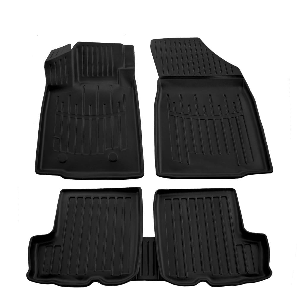 Set covorase auto cauciuc tip tavita  pentru dacia sandero stepway i (2008-2012)