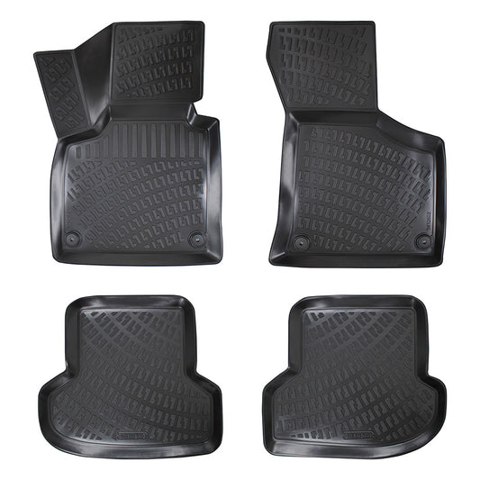 Set covorase auto tip tavita cauciuc pentru audi a3 (8pa) ii 2003-2013
