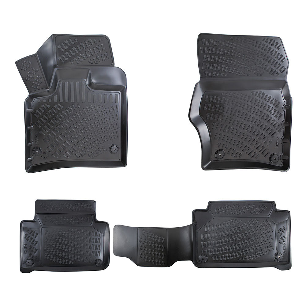 Set covorase auto cauciuc tip tavita pentru audi q7 i (4l) 2005-2015