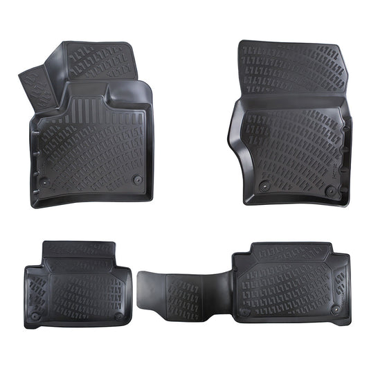 Set covorase auto cauciuc tip tavita pentru audi q7 i (4l) 2005-2015