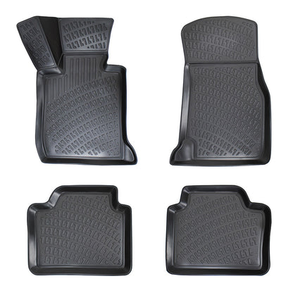 Set covorase auto cauciuc tip tavita pentru bmw 3 vi f30 / f31 / f34 2011-2018