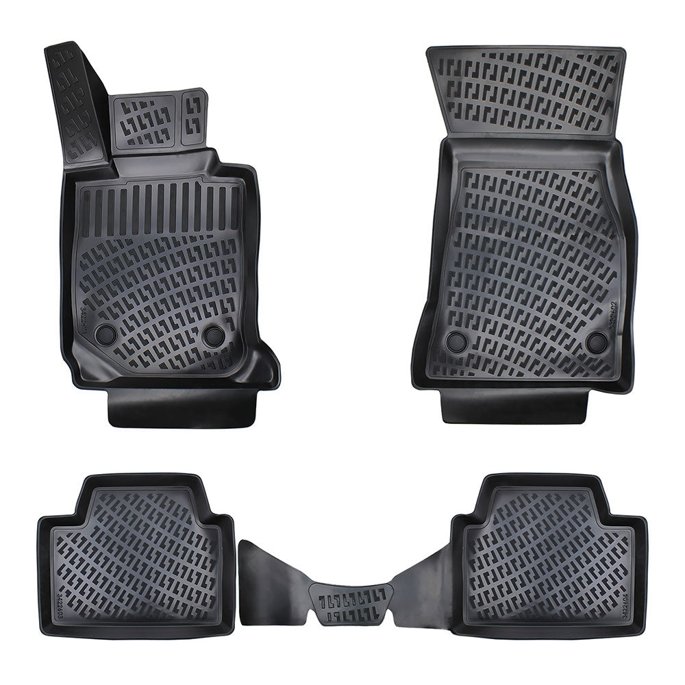 Set covorase auto cauciuc tip tavita pentru bmw 3 g20 sedan 2018-