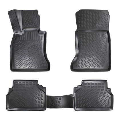 Set covorase auto cauciuc tip tavita pentru bmw 5 vi f10 / f11 / f07 / f18 2010-2013