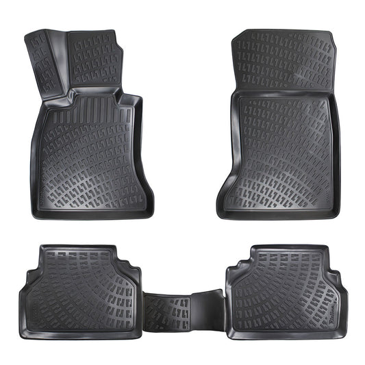 Set covorase auto cauciuc tip tavita pentru bmw 5 vi f10 / f11 / f07 / f18 2010-2013