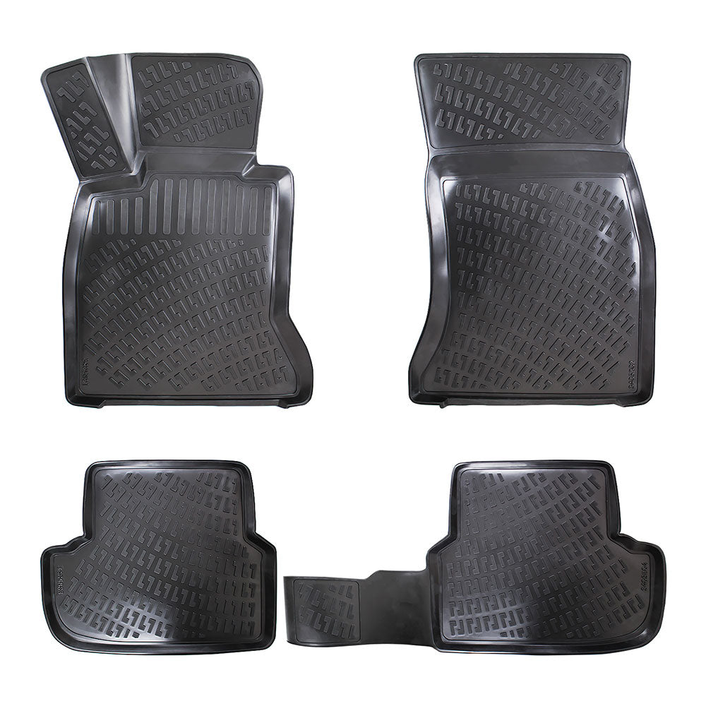 Set covorase auto cauciuc tip tavita pentru bmw 5 vii g30 / g31 / g38 2017-2023