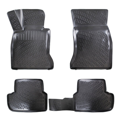 Set covorase auto cauciuc tip tavita pentru bmw 5 vii g30 / g31 / g38 2017-2023