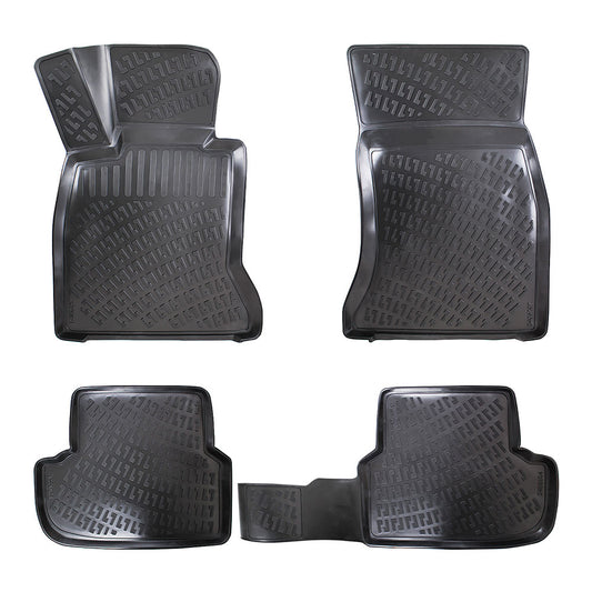 Set covorase auto cauciuc tip tavita pentru bmw 5 vii g30 / g31 / g38 2017-2023