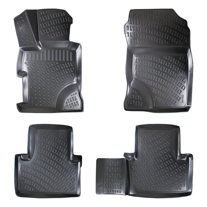 Set covorase auto cauciuc tip tavita pentru honda civic sedan ix 2011-2016
