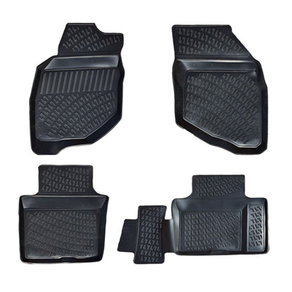 Set covorase auto cauciuc tip tavita pentru honda jazz / honda fit i 2001-2008