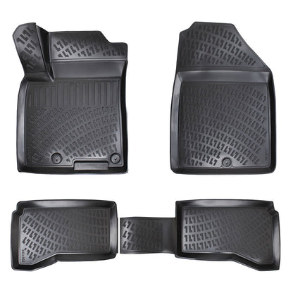 Set covorase auto cauciuc tip tavita pentru hyundai ioniq hybrid 2017-2021