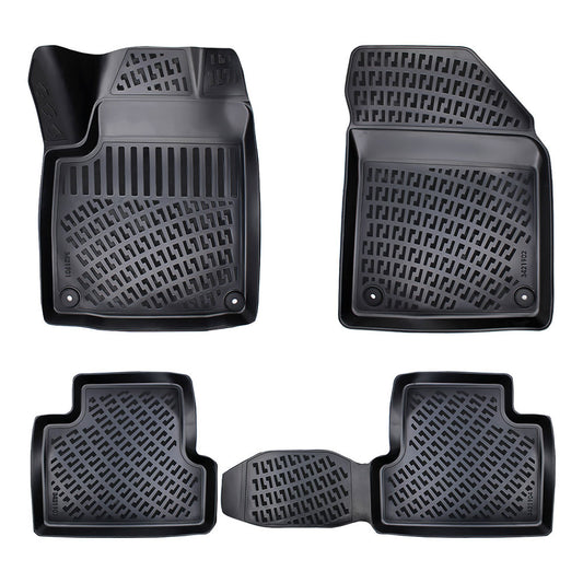 Set covorase auto cauciuc tip tavita pentru jeep cherokee (kl) 2014-2019
