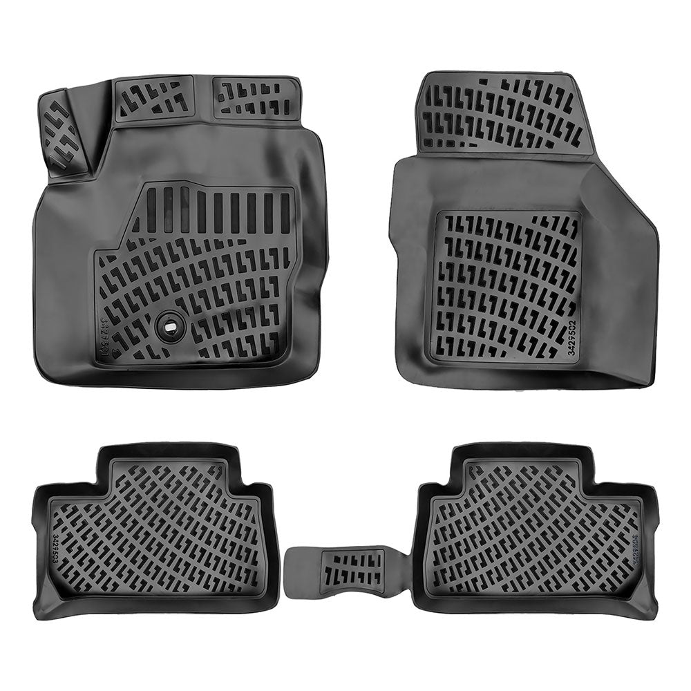 Set covorase auto cauciuc tip tavita pentru land rover freelander ii (l359) 2006-2014